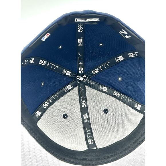 New Era Cleveland Cavaliers Cavs NBA 59Fifty Fitted 2 Tone Hat Cap Sz 7 1/8 NWT - Picture 11 of 12